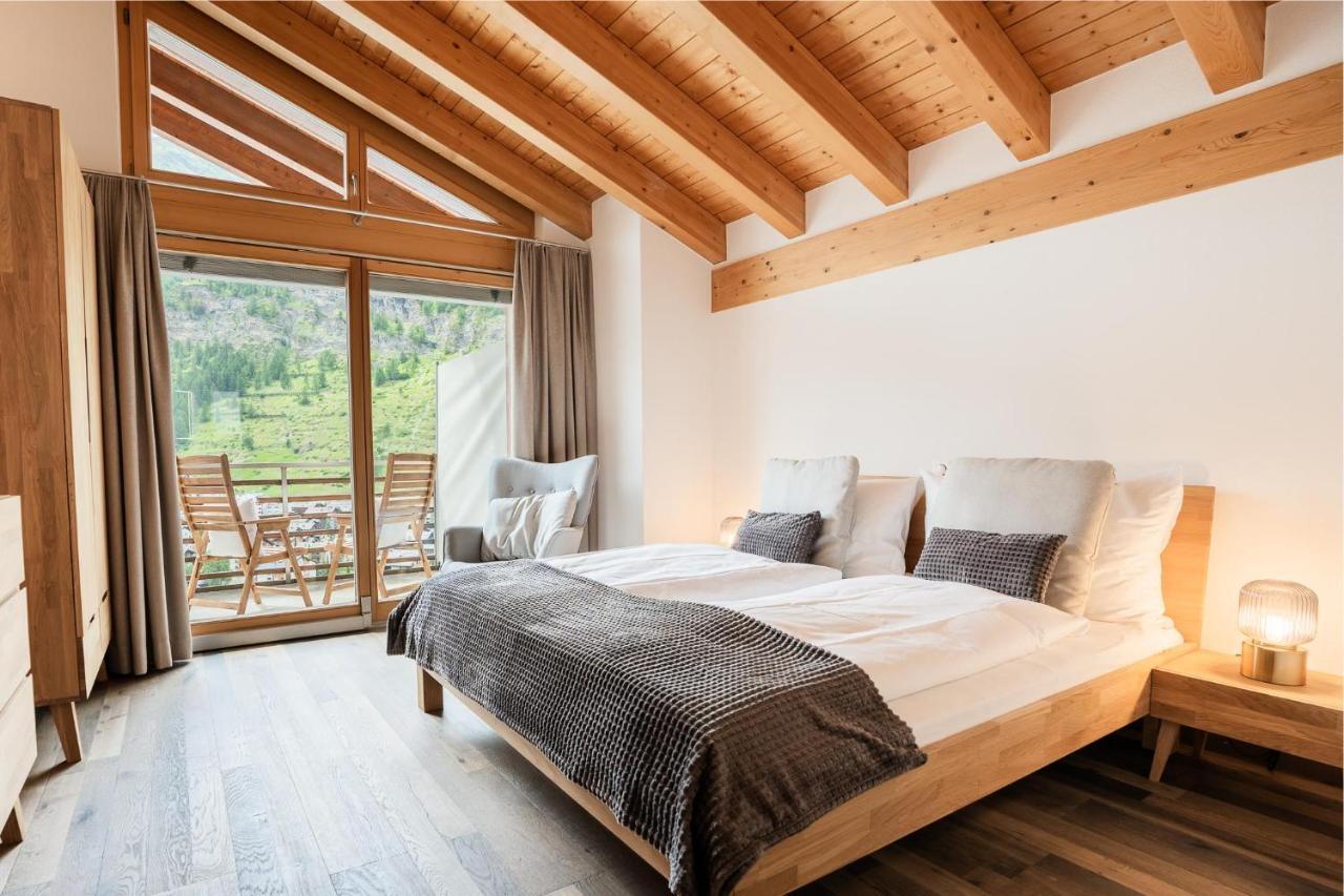 Fantastic Panoramic View Home In ツェルマット エクステリア 写真